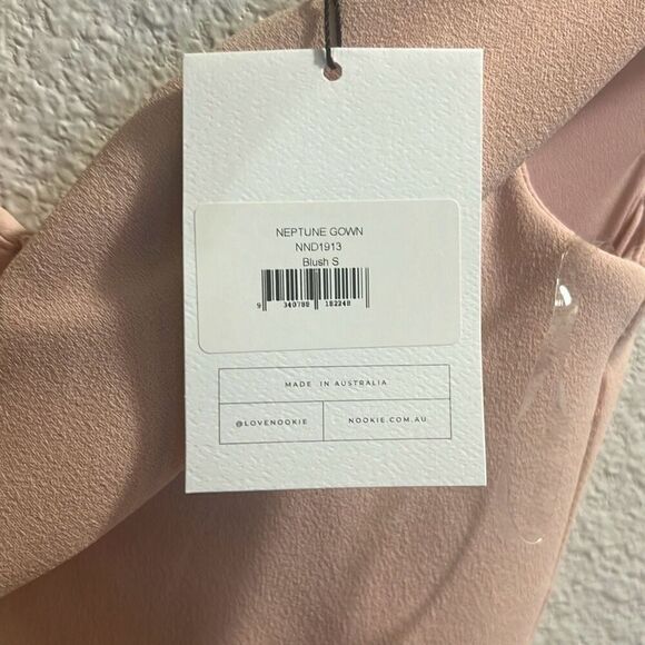 ✨NOOKIE Neptune Sz Small Gown In Pink - Blush✨ - Picture 9 of 11